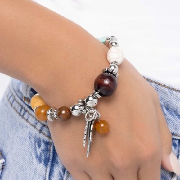Paparazzi Earthy Eclecticism Multi Bracelet - Picture 2 of 2